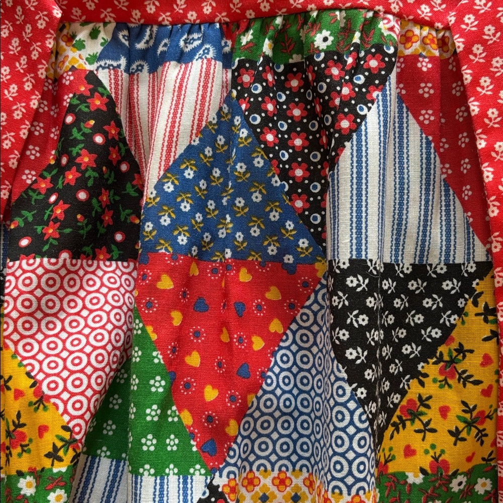 OOAK Vintage Gilead patchwork dress quilt Dress size small patterned - Picture 12 of 12